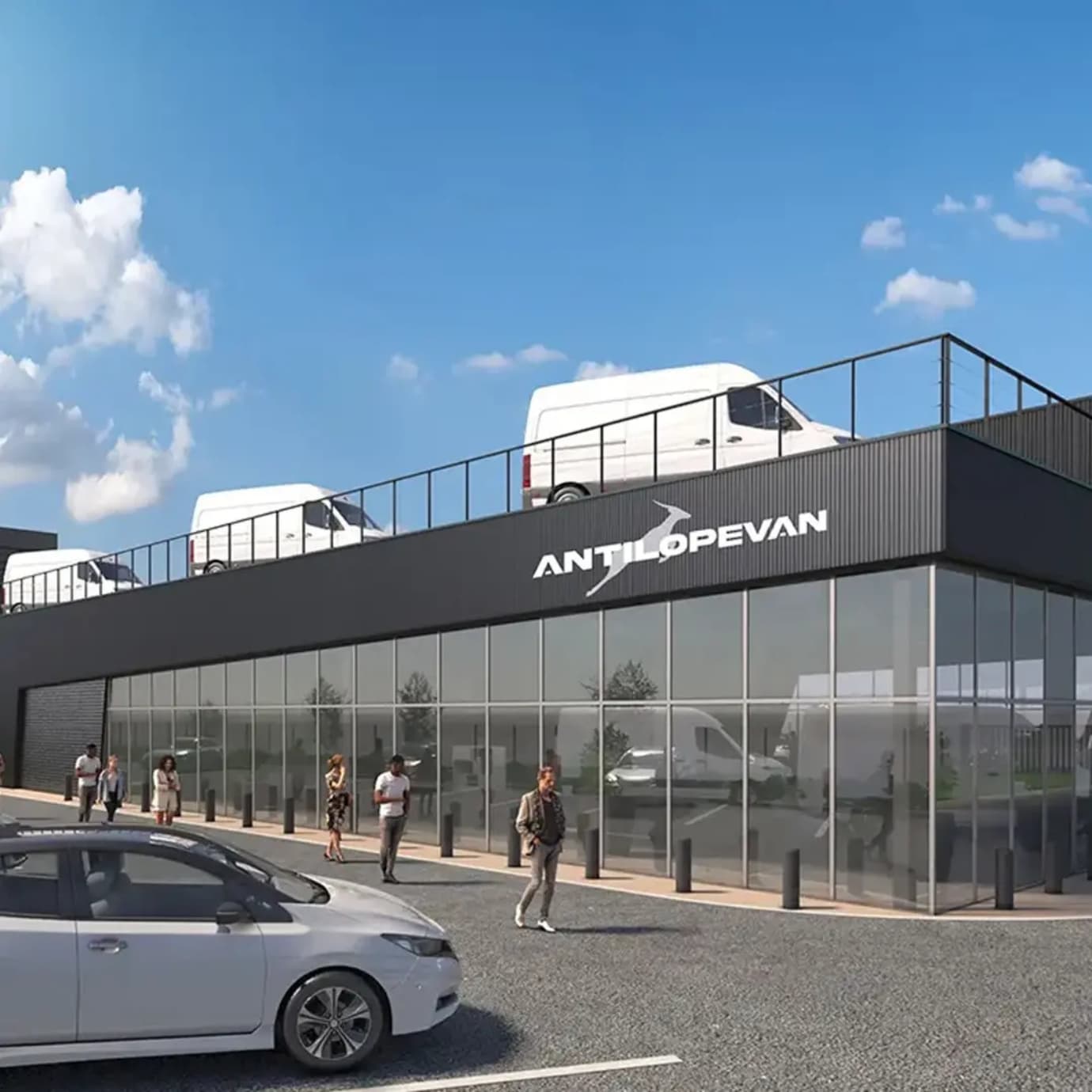 Opening van 3 Antilope VAN Centers